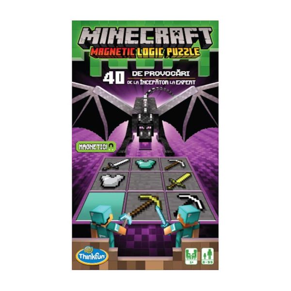 Thinkfun - Minecraft Magnetic, lb. romana - imagine 4