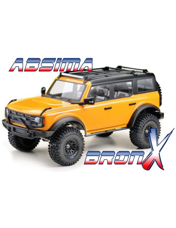 Automodel Absima1:8 EP Crawler CR1.8 "BronX" Orange - imagine 5