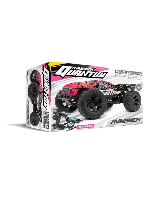 Automodel Maverick Quantum XT 1/10 Brushed Albastru - imagine 4