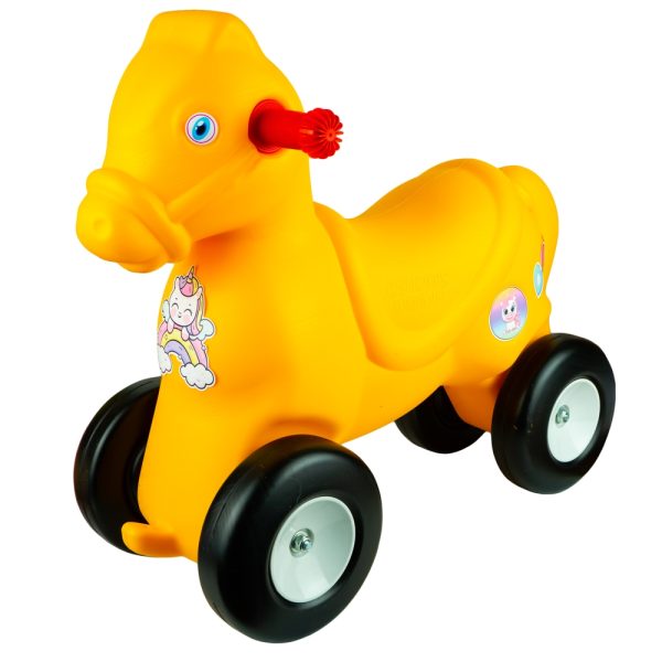 Calut balansoar 2 in 1, galben - ROBENTOYS - imagine 2