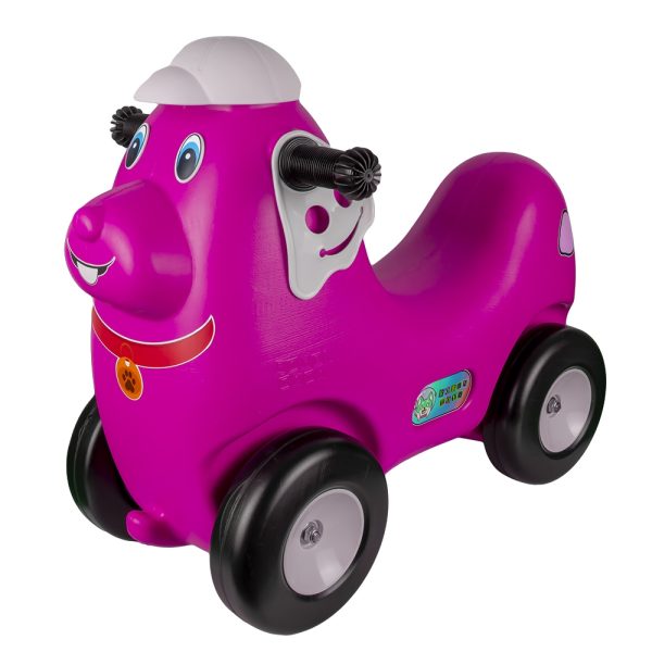 Catel balansoar 2 in 1, roz - ROBENTOYS - imagine 2