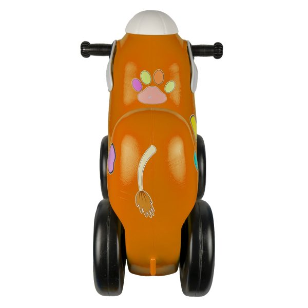 Catel cu roti, portocaliu - ROBENTOYS - imagine 3
