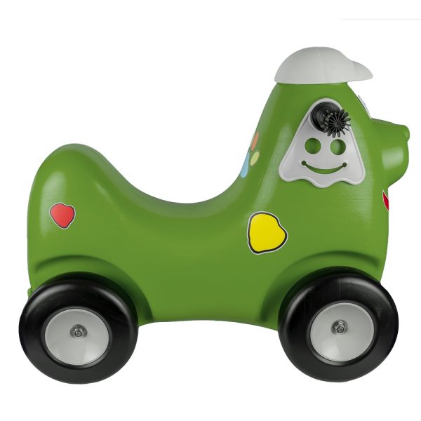 Catel cu roti, verde - ROBENTOYS - imagine 4