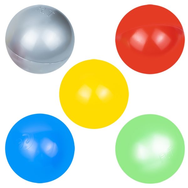 Mingiute plastic, 7 cm, 100 buc/punga - ROBENTOYS - imagine 2
