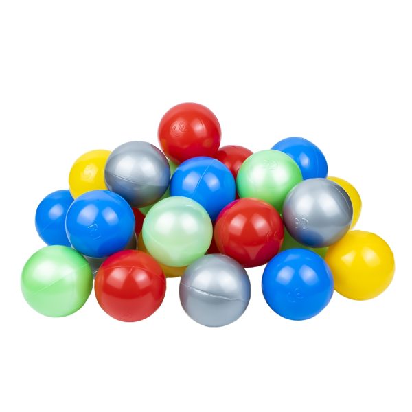Mingiute plastic, 7 cm, 100 buc/punga - ROBENTOYS - imagine 4