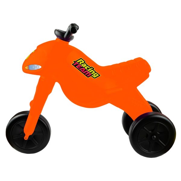Motocicleta fara pedale, portocalie - ROBENTOYS - imagine 2