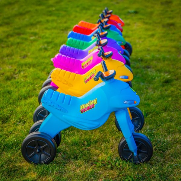 Motocicleta fara pedale, portocalie - ROBENTOYS - imagine 5