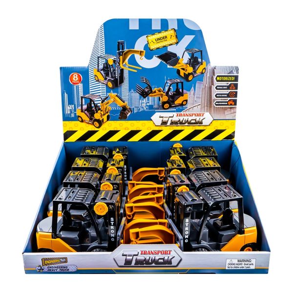 Utilaj constructie, cu frictiune, 8 buc/set - imagine 3