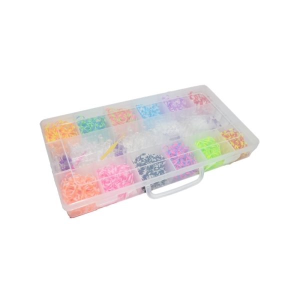 Set creativ elastice, 2400 piese/cutie - imagine 2
