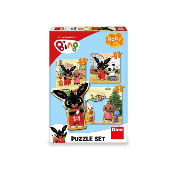 Puzzle 3 in 1, Bing si prietenii - DINO TOYS - imagine 2