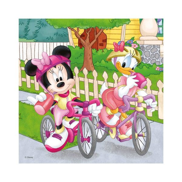 Puzzle 3x55 piese, Mickey si Minnie - DINO TOYS - imagine 5