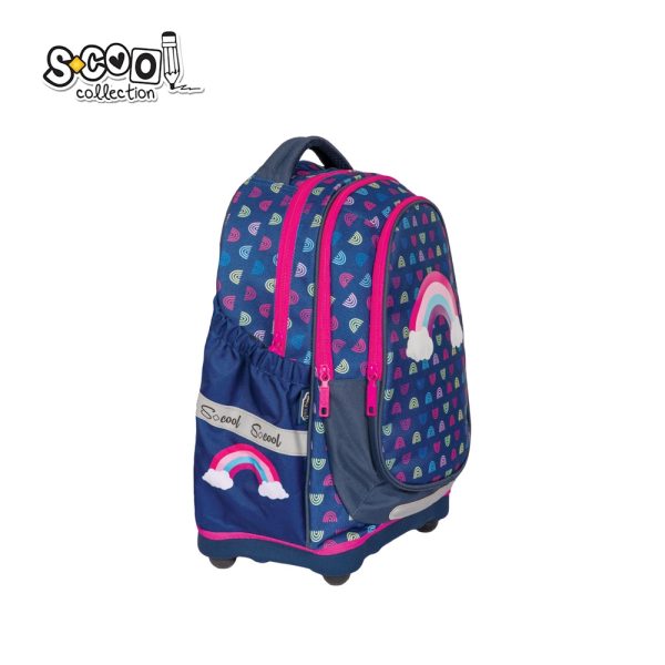 Ghiozdan anatomic RAINBOW, 38x39x19.5 cm - S-COOL - imagine 2