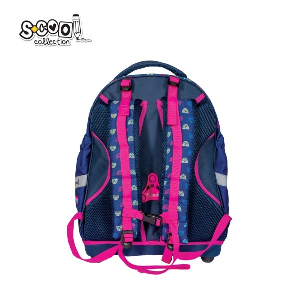 Ghiozdan anatomic RAINBOW, 38x39x19.5 cm - S-COOL - imagine 3