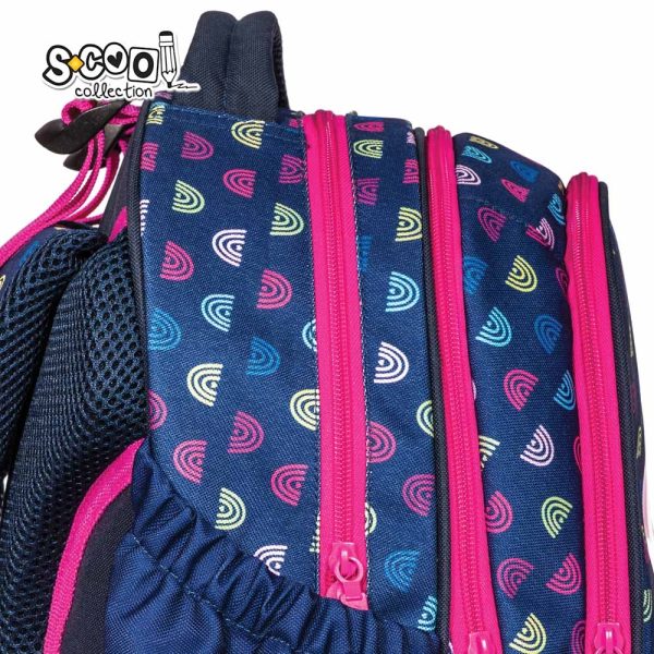 Ghiozdan anatomic RAINBOW, 38x39x19.5 cm - S-COOL - imagine 8