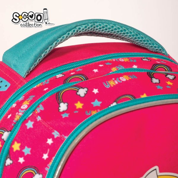 Ghiozdan anatomic UNICORN, 38x39x19.5 cm - S-COOL - imagine 4