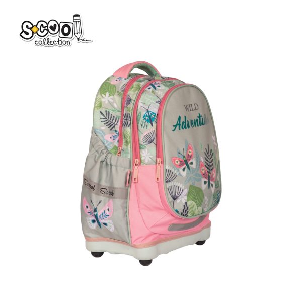 Ghiozdan anatomic WILD ADVENTURE, 38x39x19.5 cm - S-COOL - imagine 2