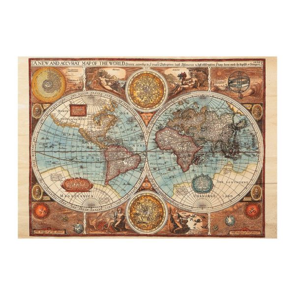 Puzzle 500 piese, Harta lumii - DINO TOYS - imagine 2