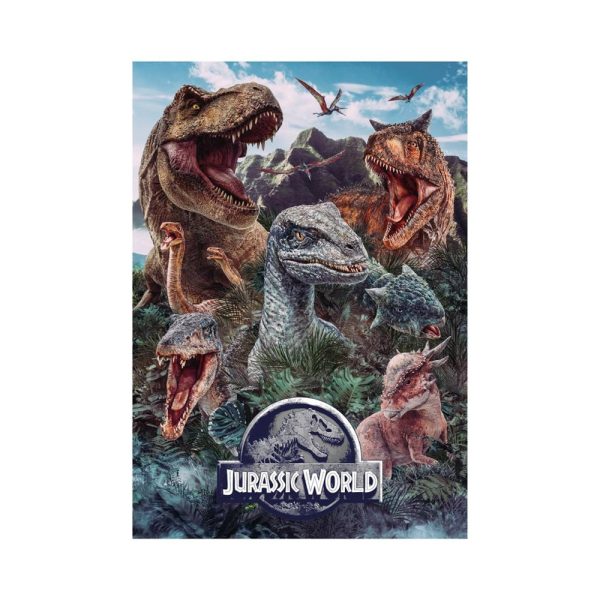 Puzzle 500 piese, Jurasic World - DINO TOYS - imagine 4
