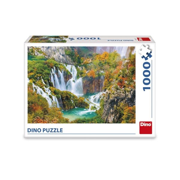Puzzle 1000 piese, Lacurile Plitvice - DINO TOYS - imagine 2