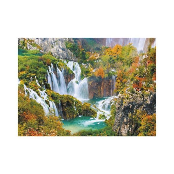 Puzzle 1000 piese, Lacurile Plitvice - DINO TOYS - imagine 4