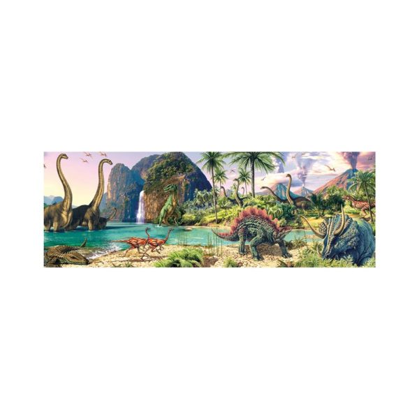 Puzzle panoramic Dinozauri, 150 piese - DINO TOYS - imagine 4