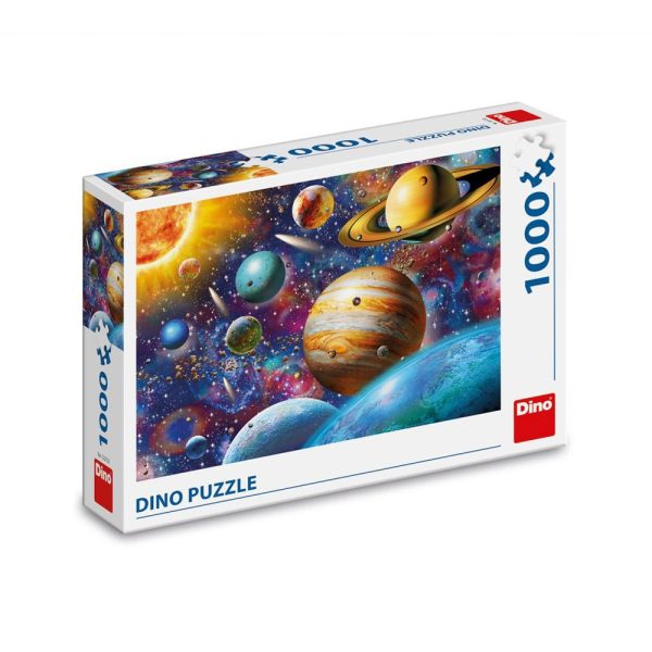 Puzzle 1000 piese, Planete - DINO TOYS - imagine 3