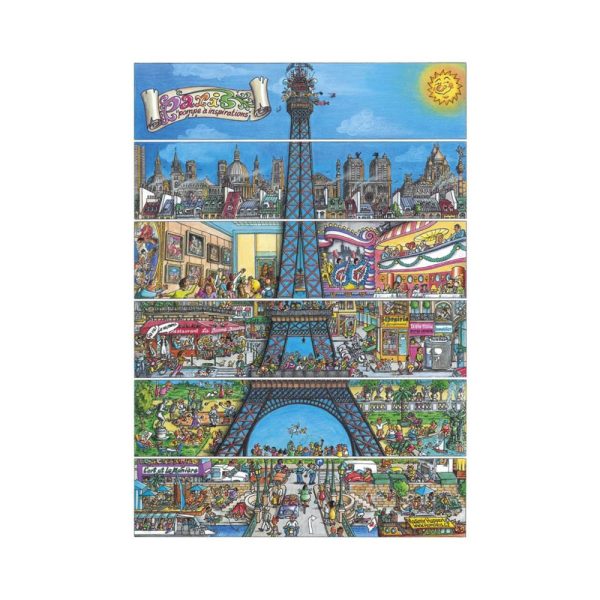 Puzzle Turnul Eiffel, 500 piese - DINO TOYS - imagine 4