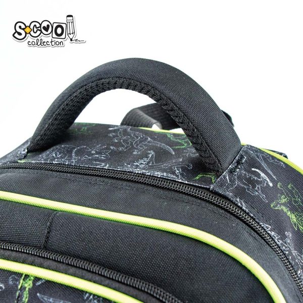 Ghiozdan 3D DINOSAURS, 38x35x20 cm - S-COOL - imagine 6