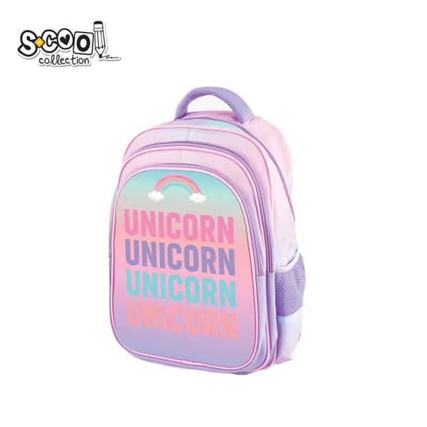 Ghiozdan 3D UNICORN, 38x35x20 cm - S-COOL - imagine 2