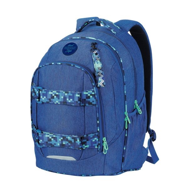 Ghiozdan anatomic compartiment laptop, 29x22x43 cm - S-COOL - imagine 3