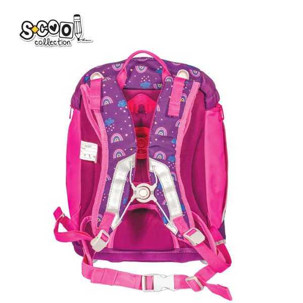 Ghiozdan anatomic FOLLOW YOUR DREAMS, 41x28x21 cm - S-COOL - imagine 3