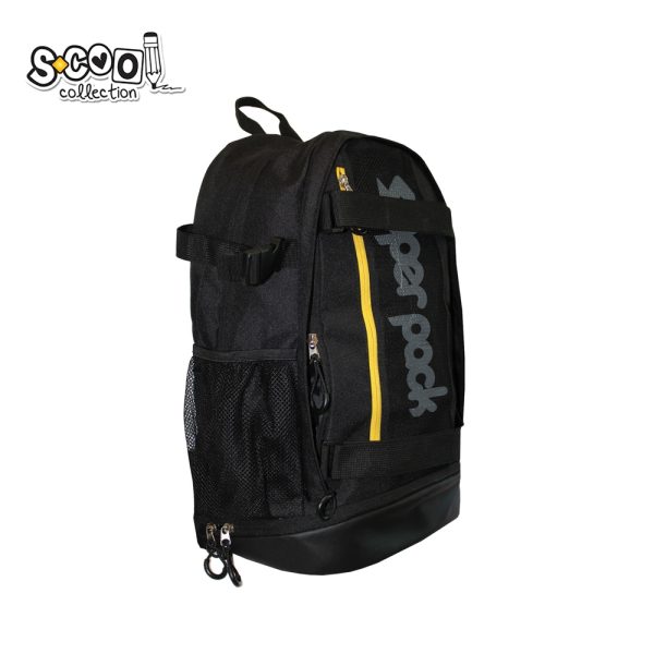 Ghiozdan compartiment laptop, SUPERPACK, 48x32x18 cm - S-COOL - imagine 3