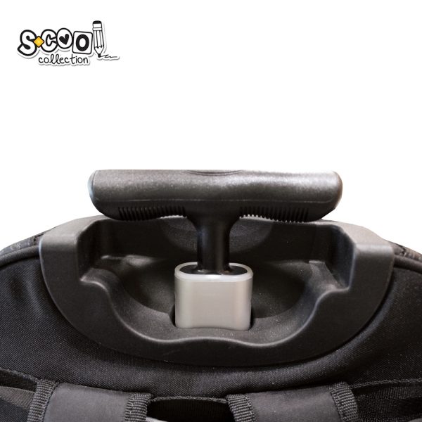 Ghiozdan trolley premium, compartiment laptop, 34x20x49 cm - S-COOL - imagine 2