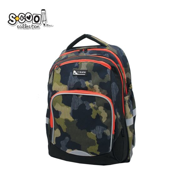 Ghiozdan trolley premium, compartiment laptop, 34x20x49 cm - S-COOL - imagine 6