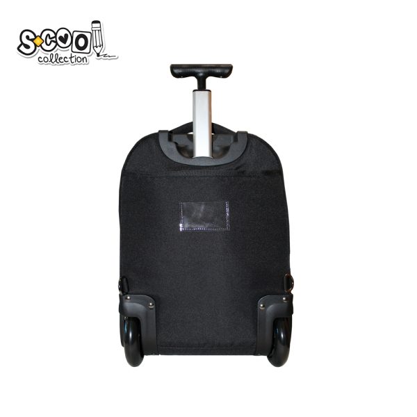 Ghiozdan trolley premium, compartiment laptop, 34x20x49 cm - S-COOL - imagine 3