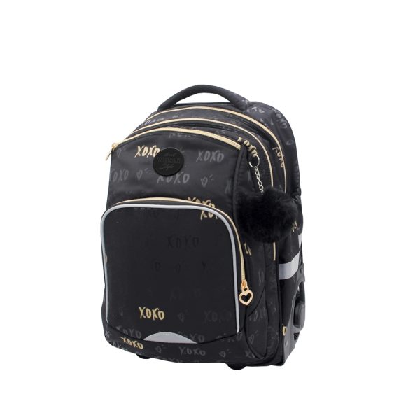 Ghiozdan trolley premium, compartiment laptop, 34x20x49 cm - S-COOL - imagine 6