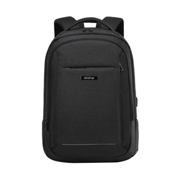 Ghiozdan compartiment laptop, model lux 600D, 50x42x30 cm - OFFISHOP - imagine 2