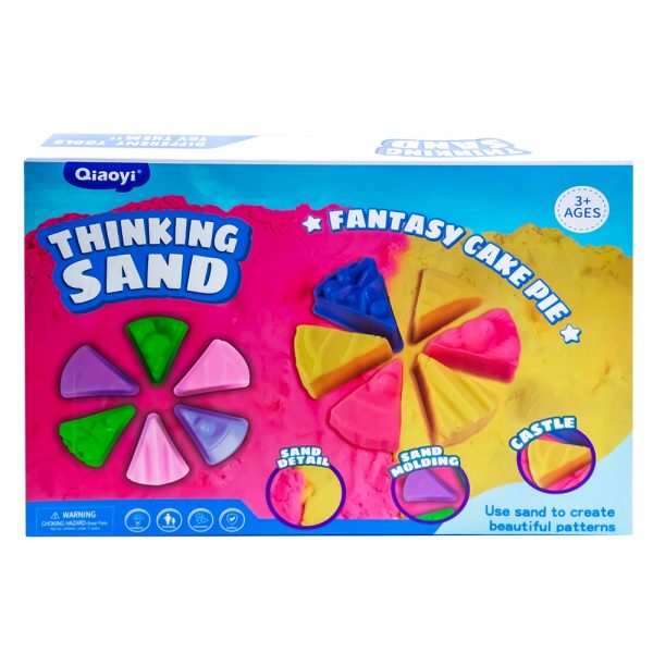 Nisip magic + accesorii, 1 kg, 2 culori/cutie - imagine 2