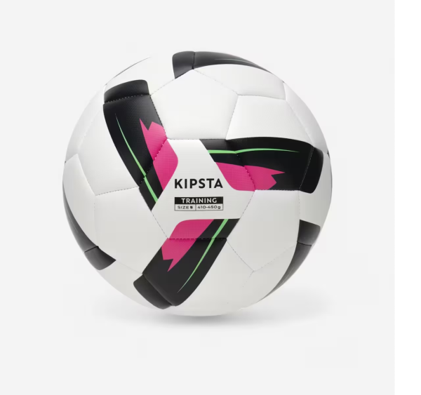 Minge Fotbal TRAINING BALL KIPSTA alb/rosu M5