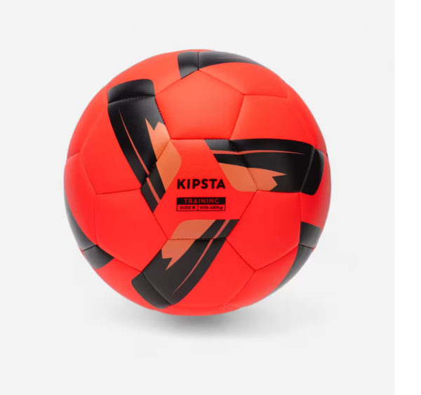 Minge Fotbal TRAINING BALL KIPSTA rosu/negru M5