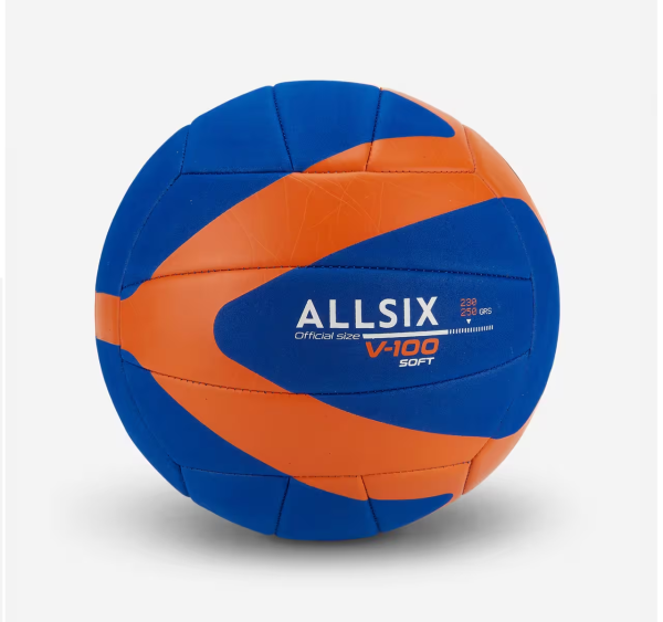 Minge Volei Soft ALLSIX V100 230 - 250g Copii 10-14 ani