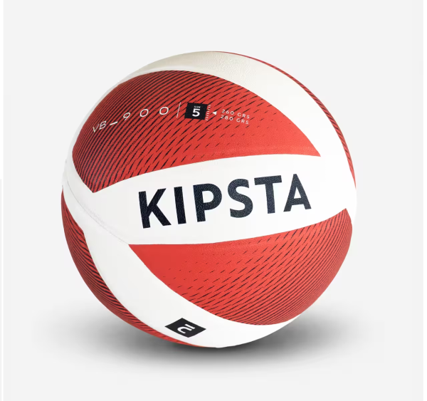 Minge Volei KIPSTA V900 Alb-Roșu