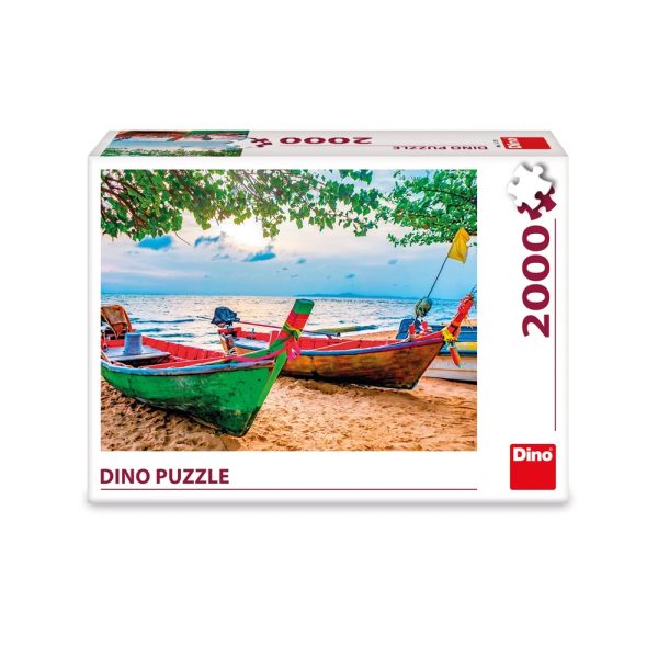 Puzzle Barcile pescarilor, 2000 piese - DINO TOYS - imagine 2