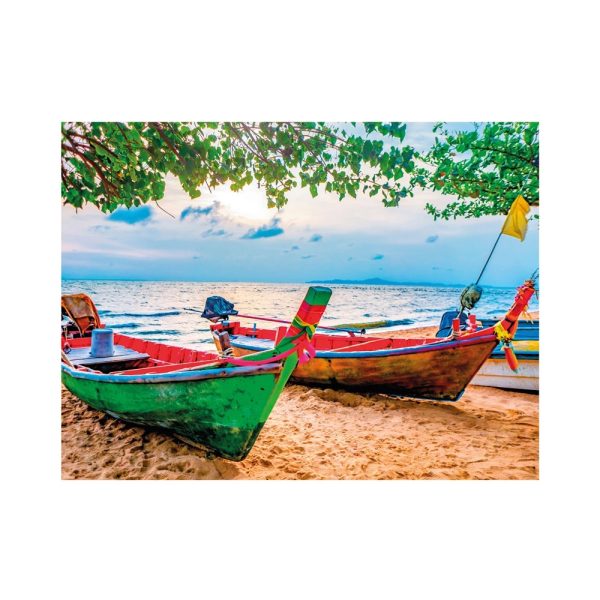 Puzzle Barcile pescarilor, 2000 piese - DINO TOYS - imagine 4