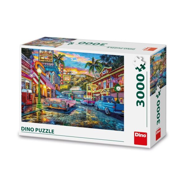 Puzzle 3000 piese, Hollywood - DINO TOYS