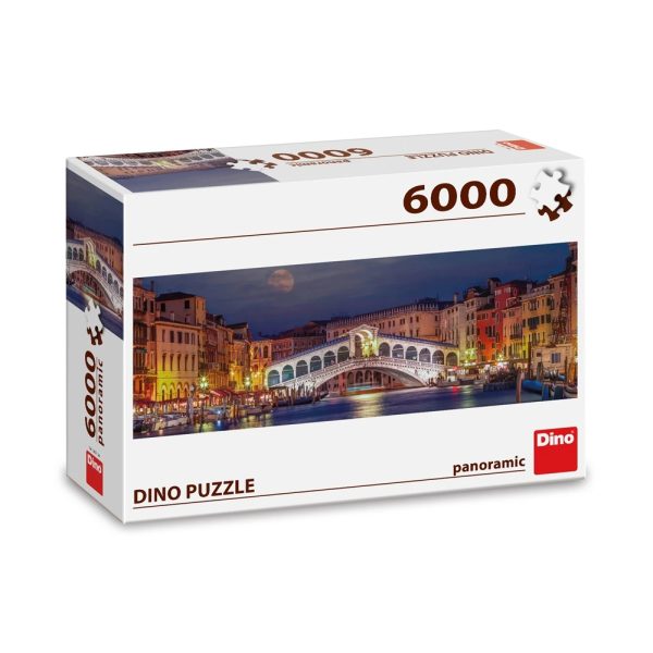 Puzzle Podul Rialto, 6000 piese - DINO TOYS - imagine 3