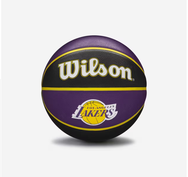 Minge Baschet Wilson Replică Team Tribute Lakers NBA Mărimea 7