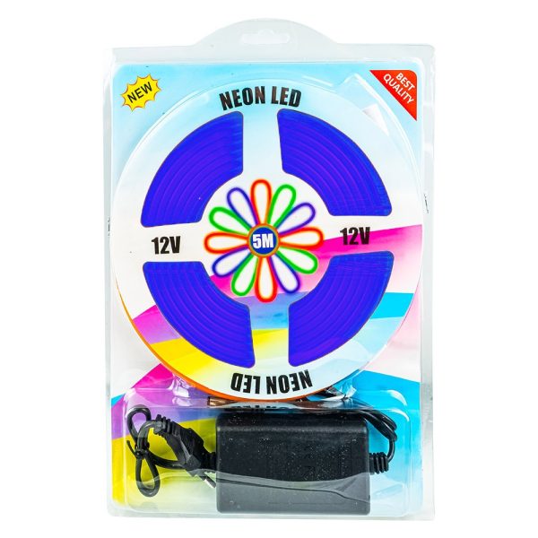 Banda led cu transformator, 5m, 12V - imagine 3