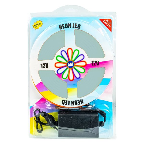 Banda led cu transformator, 5m, 12V - imagine 5