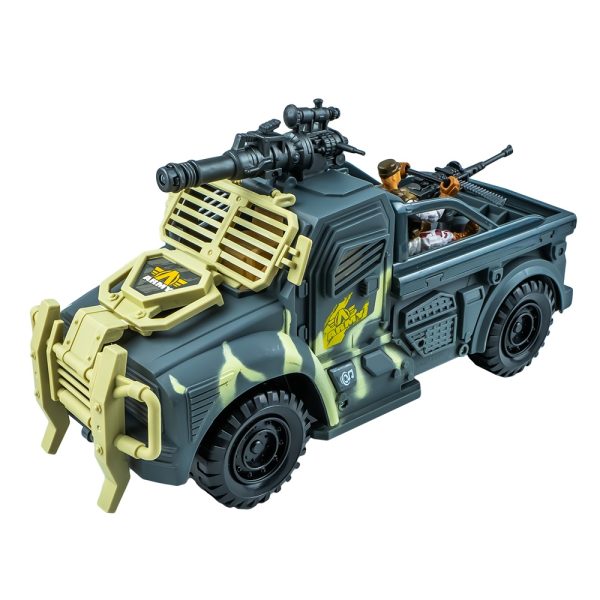 Camion militar + figurina soldat - imagine 2